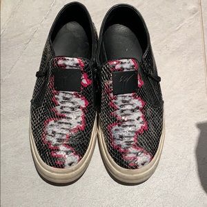 Giuseppe Zanotti python sneakers